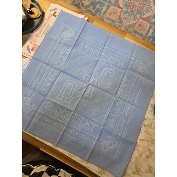 1950s UNC Tarheels Bandana Sealed And Never Opened Mint Condition - Picture 15 of 16